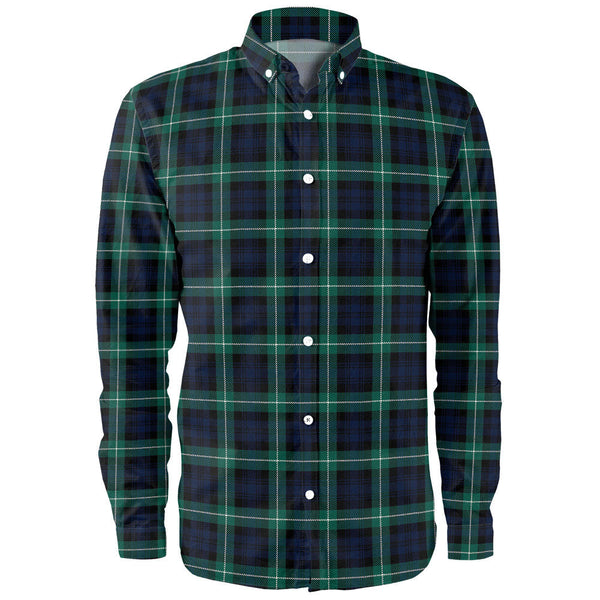 Lamont Modern Clan Badge Tartan Long Sleeve Shirt