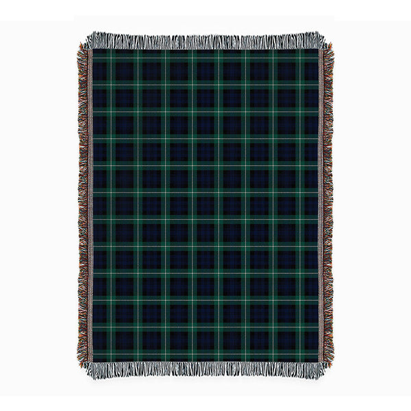 Lamont Modern Clan Badge Tartan Woven Blanket