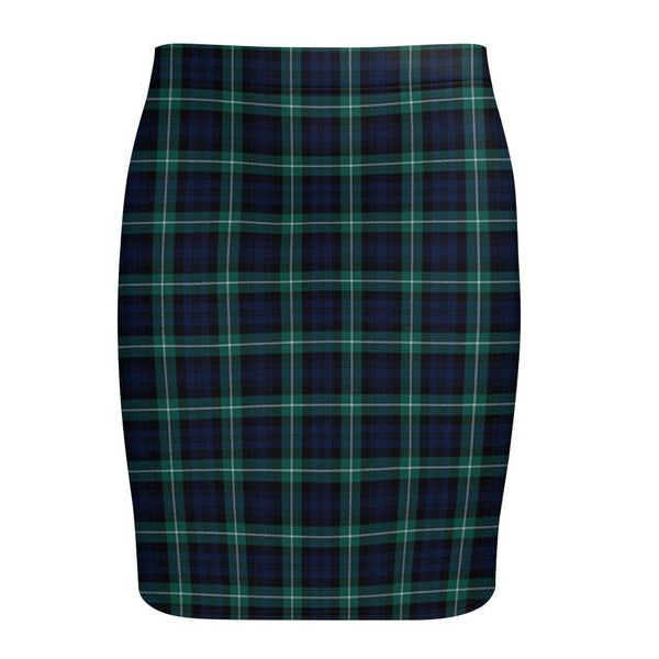 Lamont Modern Tartan Fitted Skirt