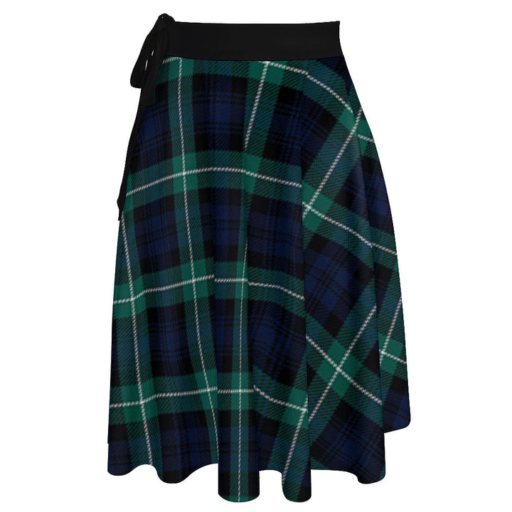 Lamont Modern Tartan Wrap Skirt