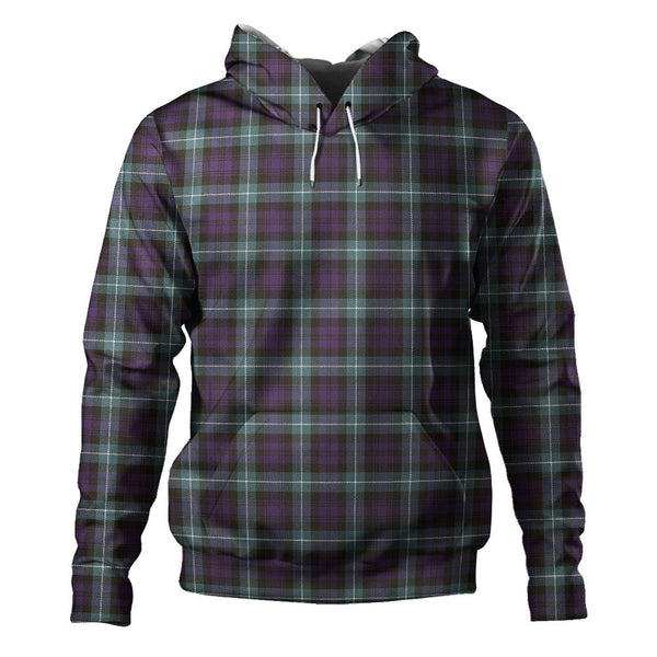 Lamont Weathered Clan Badge Tartan Hoodie