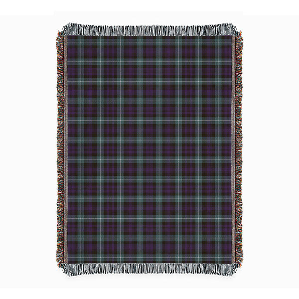 Lamont Weathered Clan Badge Tartan Woven Blanket