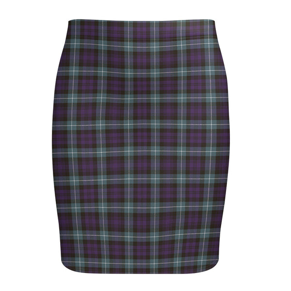 Lamont Weathered Tartan Fitted Skirt