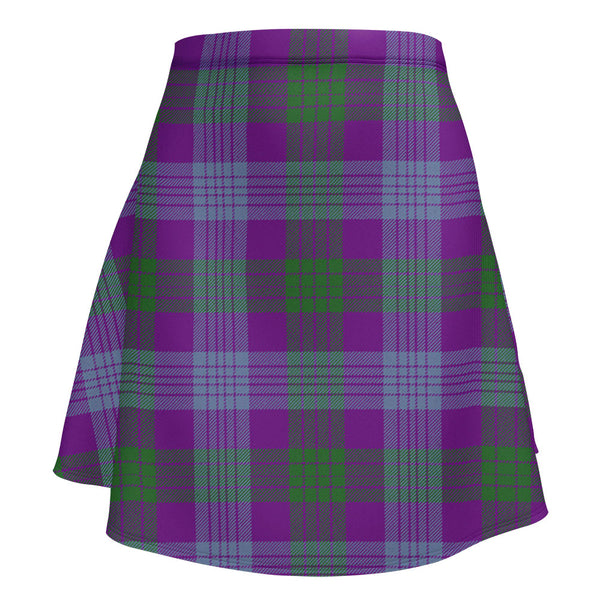 Lang (Laing) Ancient Clan Badge Tartan Flared Skirt