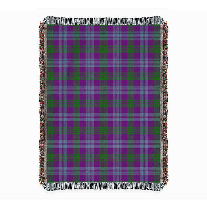 Lang (Laing) Ancient Clan Badge Tartan Woven Blanket