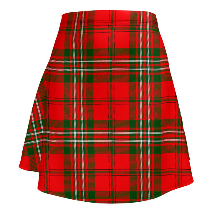 Langlands Clan Badge Tartan Flared Skirt