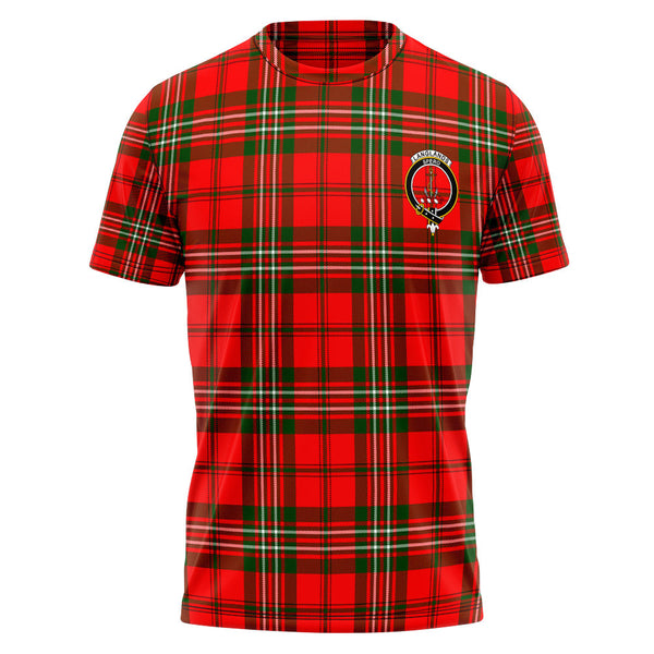 Langlands Clan Badge Tartan T-Shirt