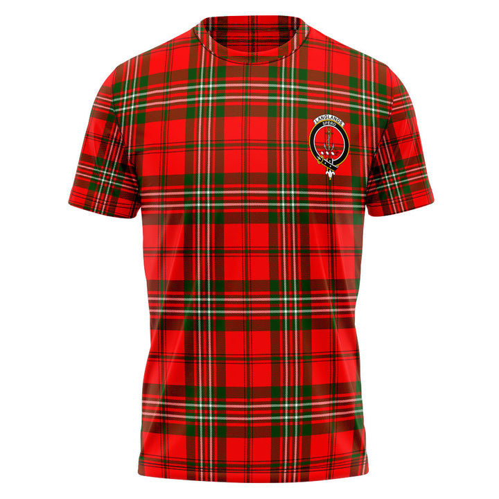 Langlands Clan Badge Tartan T-Shirt