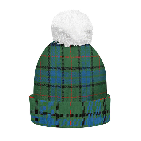 Lauder Ancient Clan Badge Tartan Bobble Beanie Hat