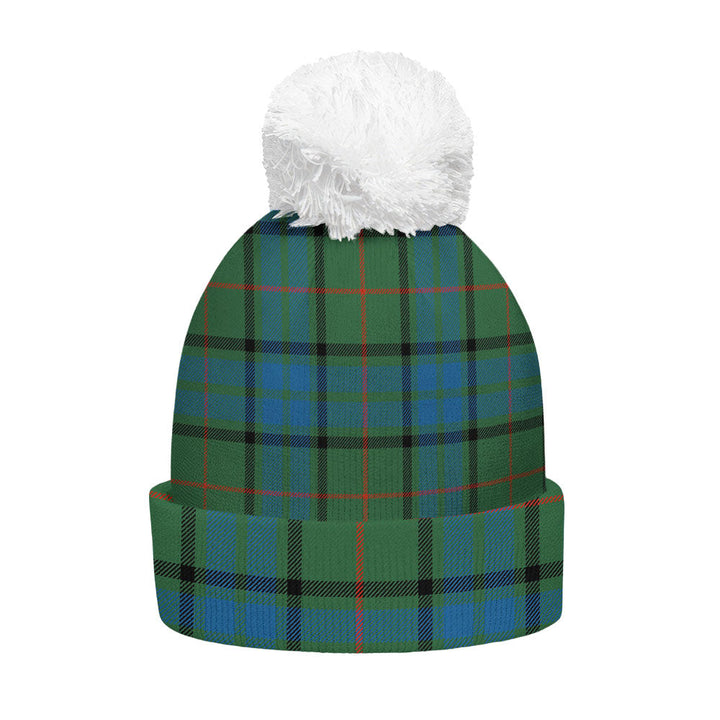 Lauder Ancient Clan Badge Tartan Bobble Beanie Hat