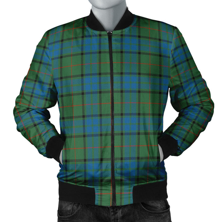 Lauder Ancient Clan Badge Tartan Bomber Jacket