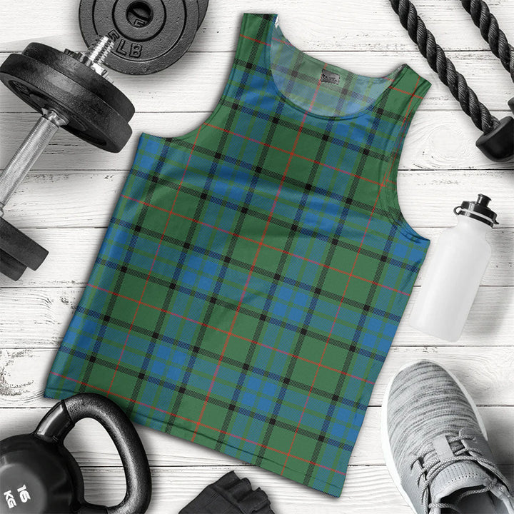 Lauder Ancient Clan Badge Tartan Men Tank Top
