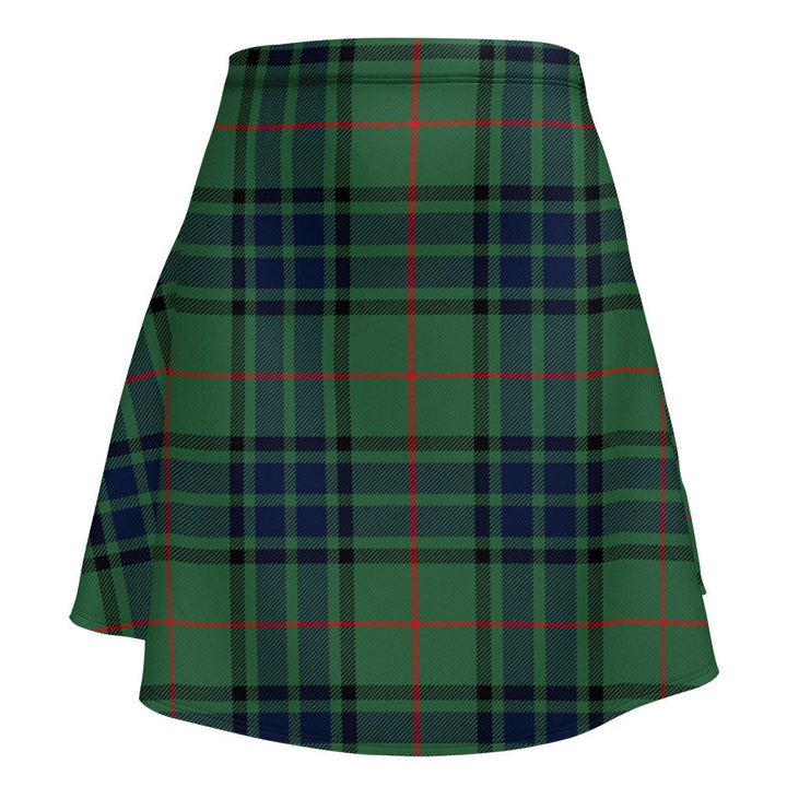 Lauder Modern Clan Badge Tartan Flared Skirt