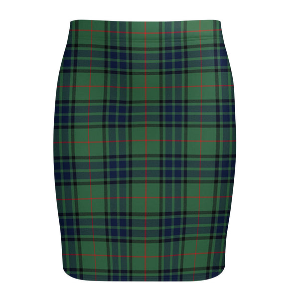 Lauder Modern Tartan Fitted Skirt
