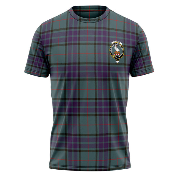 Lauder Weathered Clan Badge Tartan T-Shirt