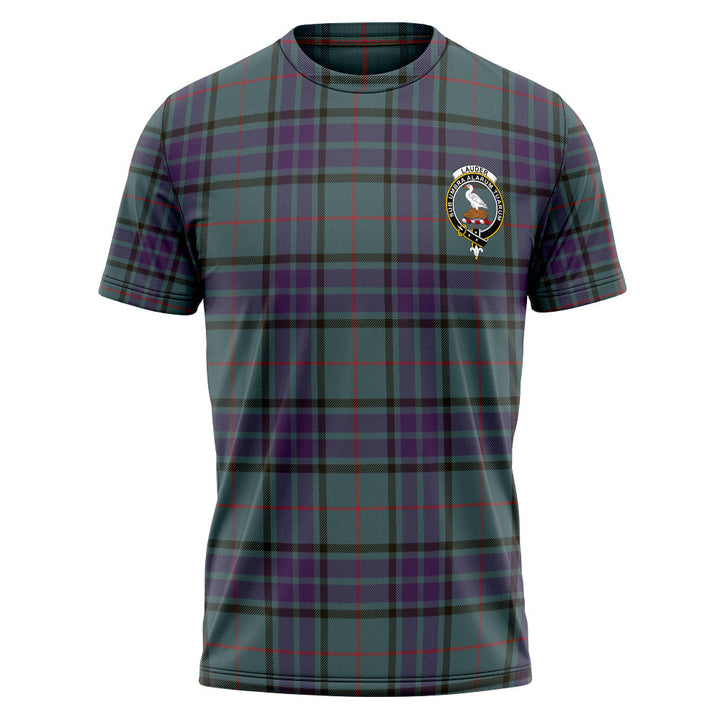 Lauder Weathered Clan Badge Tartan T-Shirt
