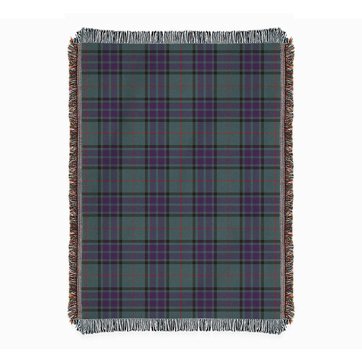 Lauder Weathered Clan Badge Tartan Woven Blanket