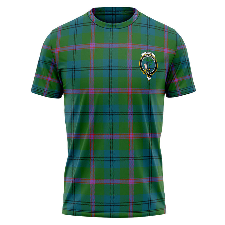 Laurie Ancient Clan Badge Tartan T-Shirt