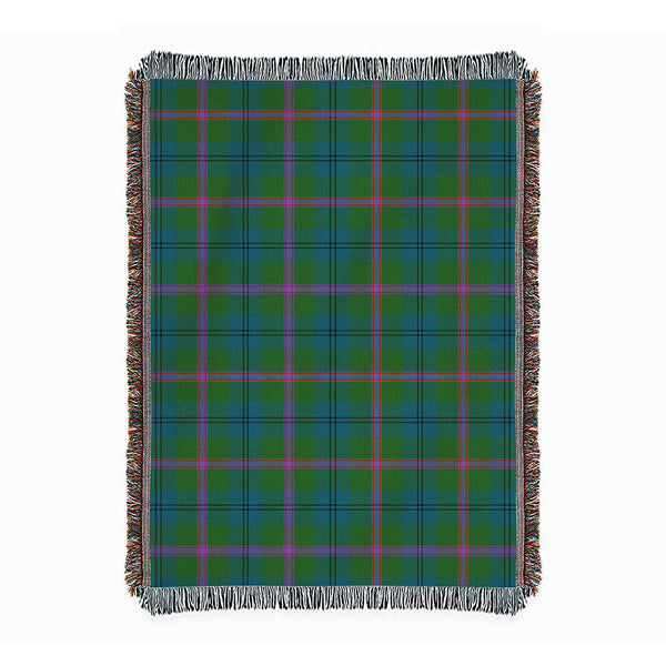 Laurie Ancient Clan Badge Tartan Woven Blanket