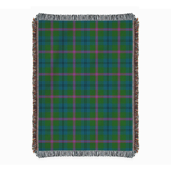 Laurie Ancient Clan Badge Tartan Woven Blanket