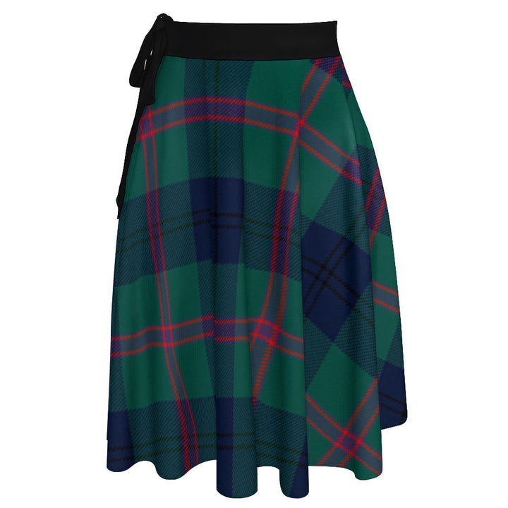 Laurie Modern Tartan Wrap Skirt