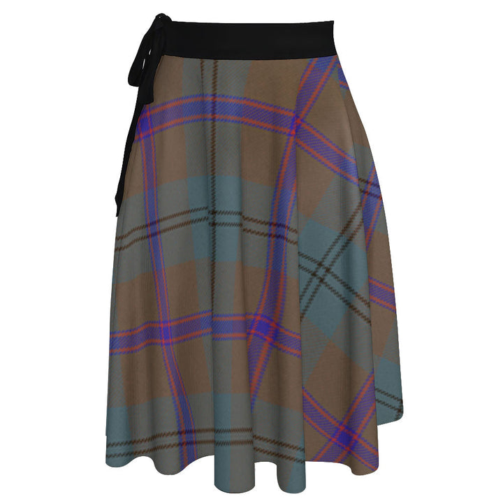 Laurie Weathered Tartan Wrap Skirt