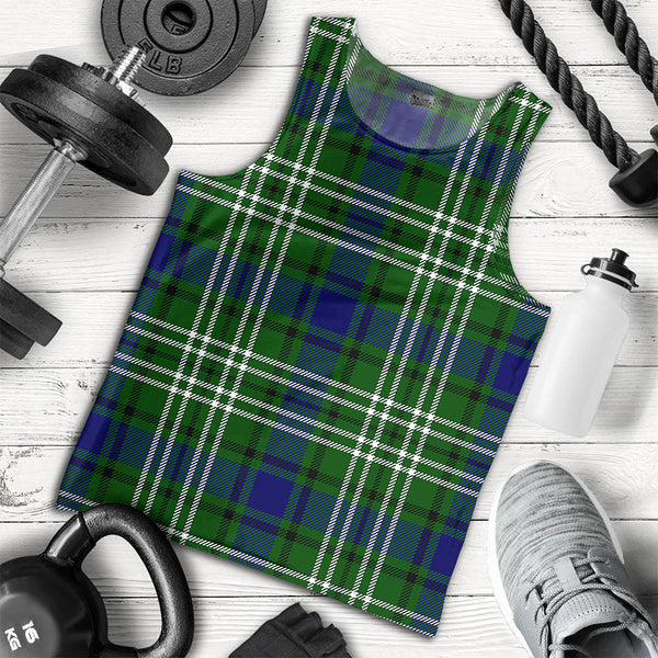 Learmonth Clan Badge Tartan Men Tank Top