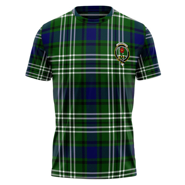 Learmonth Clan Badge Tartan T-Shirt
