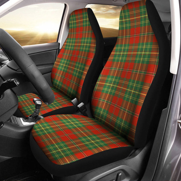 Leask Ancient Clan Badge Tartan Car Seat Covers