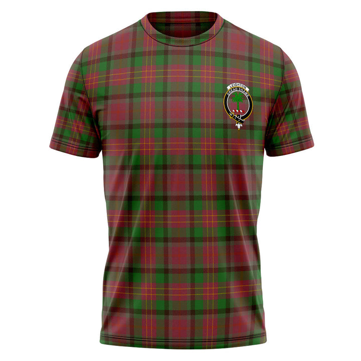 Leighton Ancient Clan Badge Tartan T-Shirt