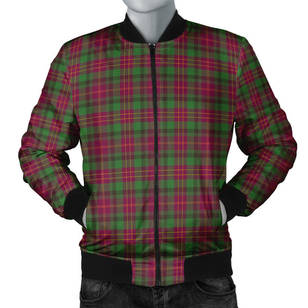 Leighton Modern Clan Badge Tartan Bomber Jacket