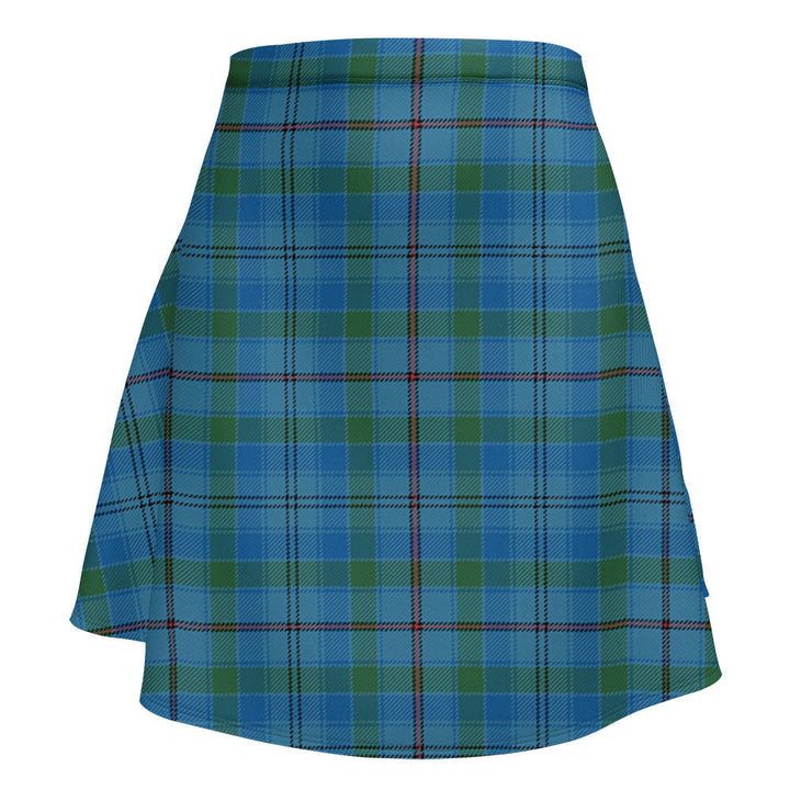 Leith District Ancient Clan Badge Tartan Flared Skirt