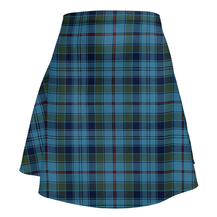 Leith District Modern Clan Badge Tartan Flared Skirt