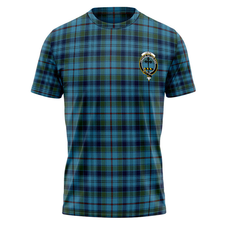 Leith District Modern Clan Badge Tartan T-Shirt