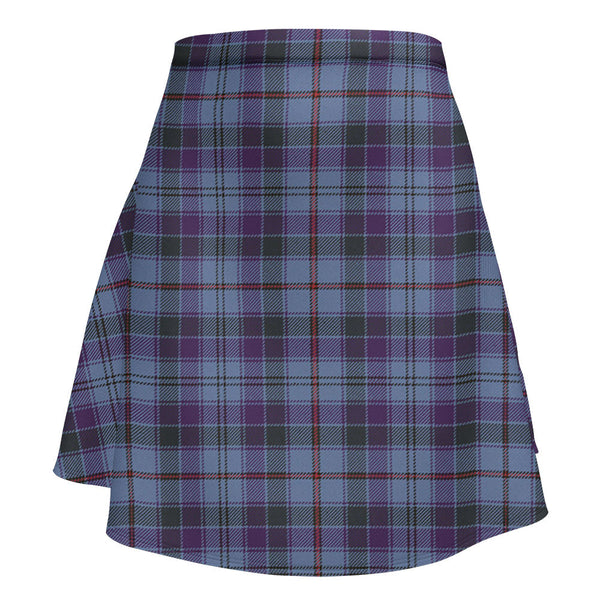 Leith District Weathered Clan Badge Tartan Flared Skirt