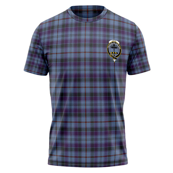 Leith District Weathered Clan Badge Tartan T-Shirt