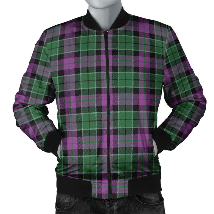 Lennie Ancient Clan Badge Tartan Bomber Jacket
