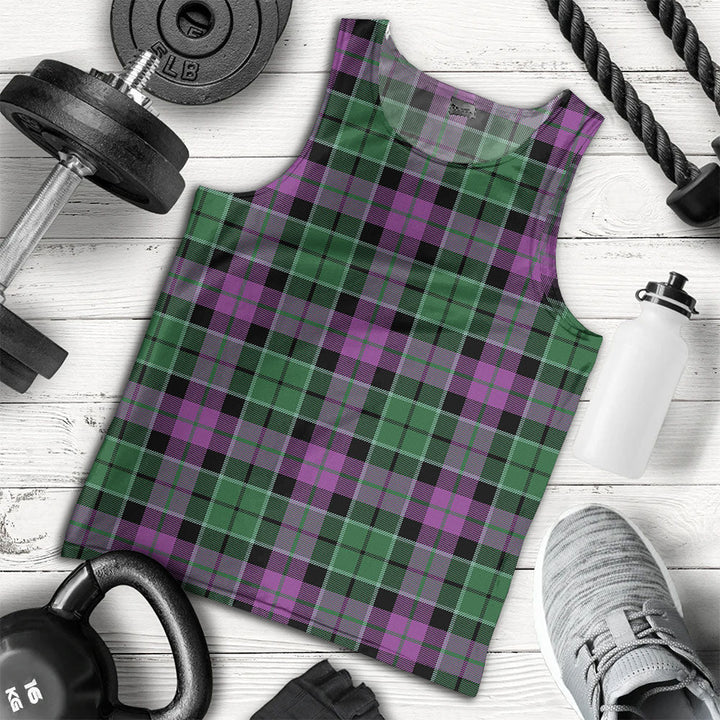 Lennie Ancient Clan Badge Tartan Men Tank Top