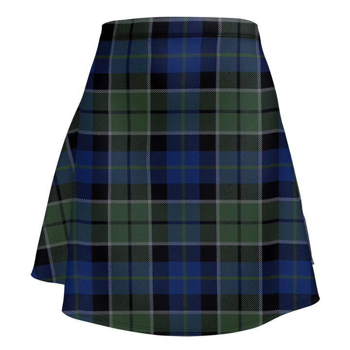 Lennie Modern Clan Badge Tartan Flared Skirt