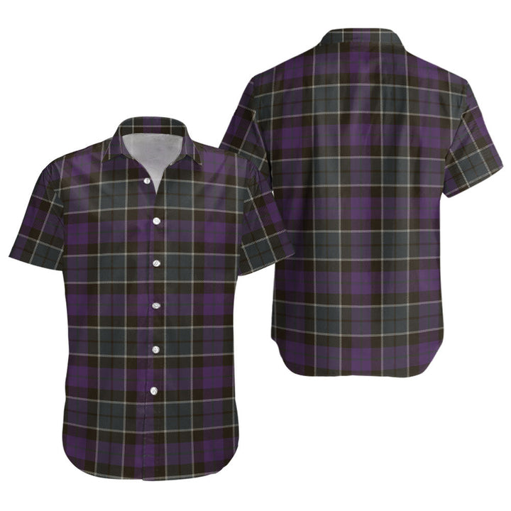 Lennie Weathered Clan Badge Tartan Short Sleeve Shirt