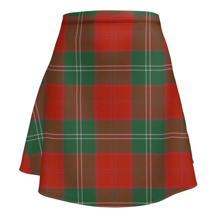 Lennox Ancient Clan Badge Tartan Flared Skirt