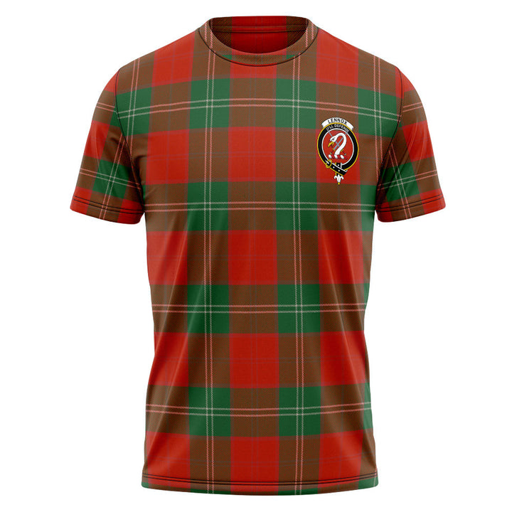 Lennox Ancient Clan Badge Tartan T-Shirt
