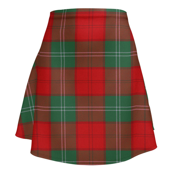 Lennox Modern Clan Badge Tartan Flared Skirt
