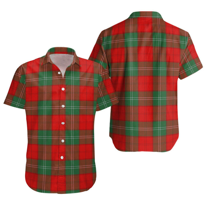 Lennox Modern Clan Badge Tartan Short Sleeve Shirt