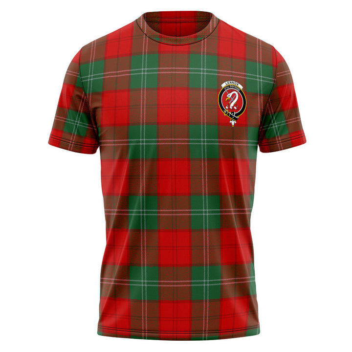 Lennox Modern Clan Badge Tartan T-Shirt