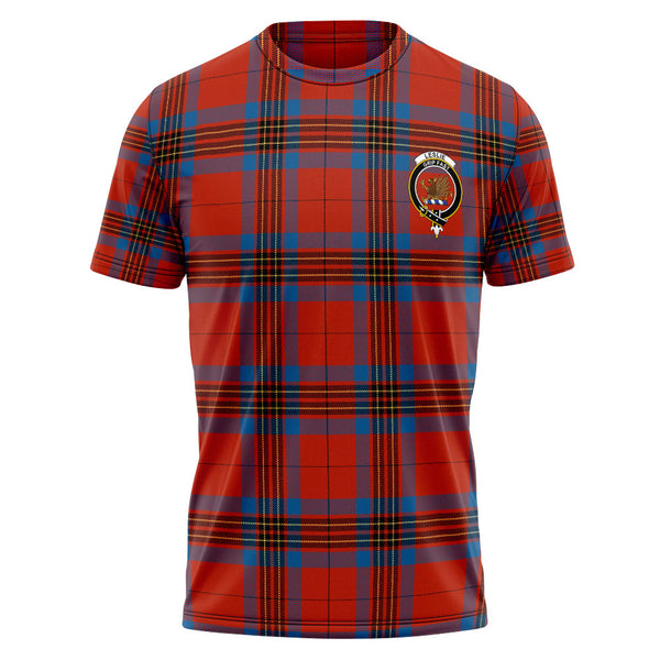 Leslie Ancient Clan Badge Tartan T-Shirt