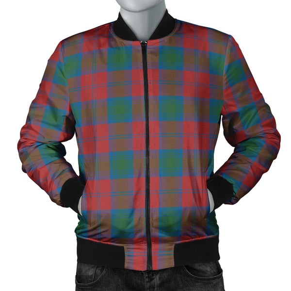 Lindsay Ancient Clan Badge Tartan Bomber Jacket