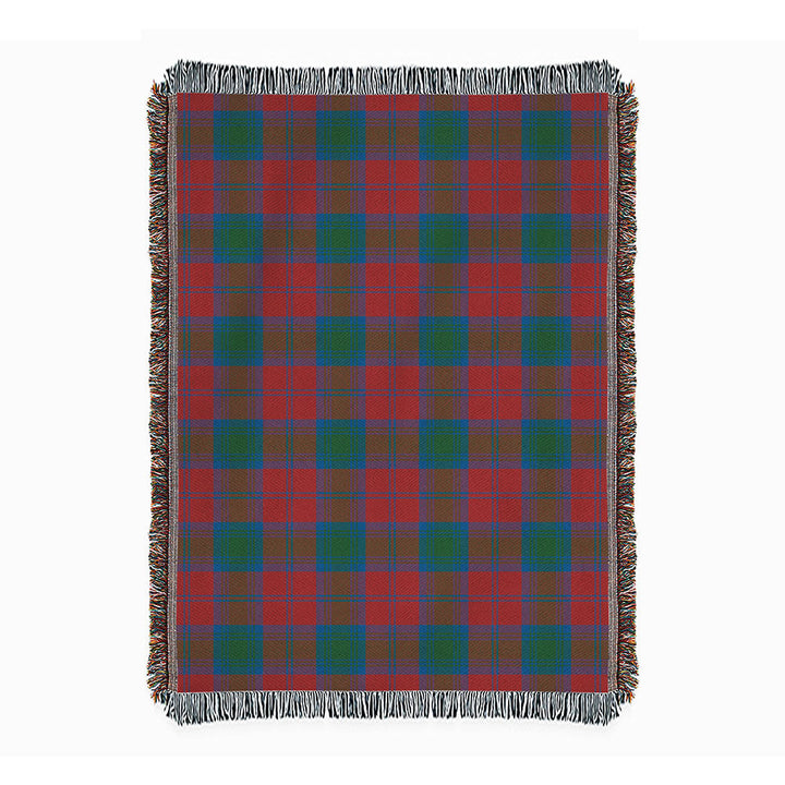 Lindsay Ancient Clan Badge Tartan Woven Blanket
