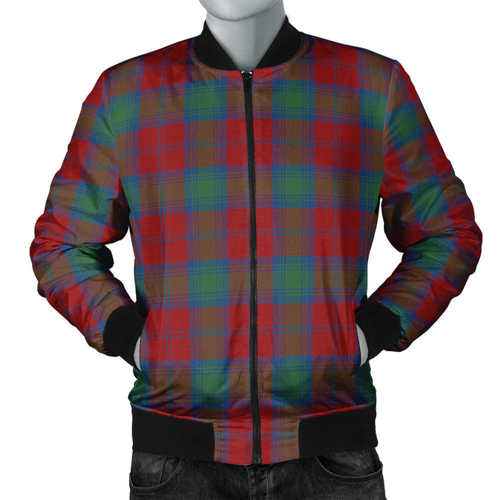 Lindsay Modern Clan Badge Tartan Bomber Jacket