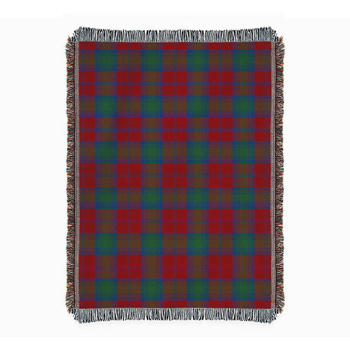 Lindsay Modern Clan Badge Tartan Woven Blanket